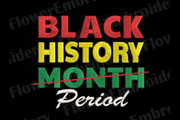Black History Month Embroidery Review