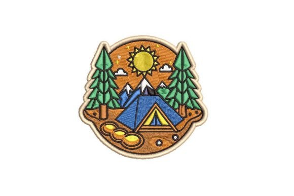 Campsite Colored Embroidery Design Review