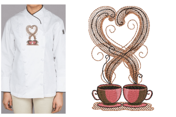 Coffee Heart Embroidery Designs Review