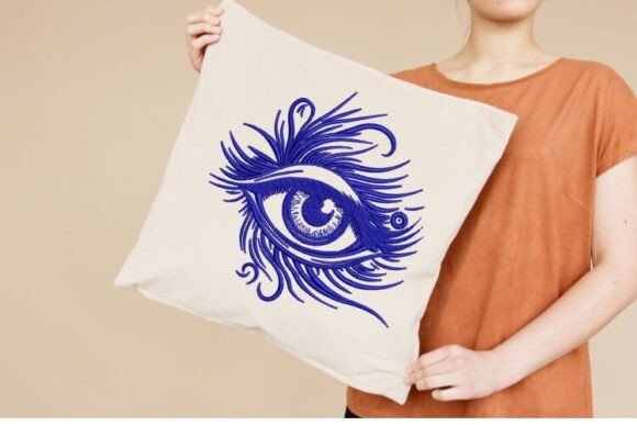 Eye Embroidery Design Review for Personalized Gifts
