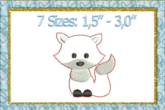 Fox Feltie Embroidery File Review for Boutique Sweatshirts