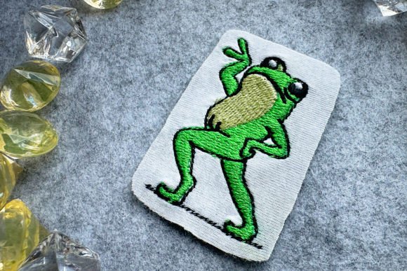 Groovy Frog Embroidery Design Review