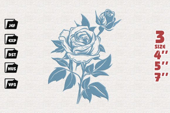 Rose Flower Embroidery Review