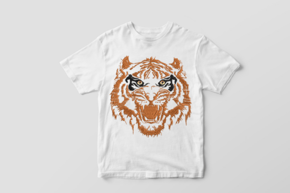 Tiger Face Embroidery Design Review